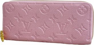 Louis Vuitton Pink Long Wallet (Bi-Fold) (Pre-Owned)