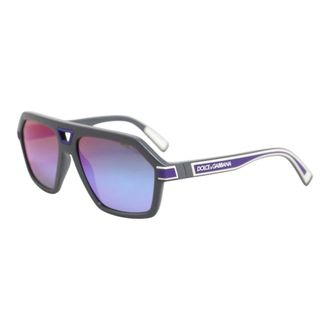 Dolce & Gabbana Sunglasses, female, Blue, Size: ONE SIZE Dg4356F Aviator Sunglasses