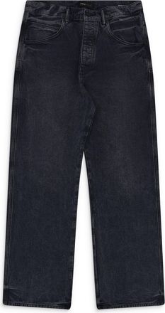 Purple Dark Indigo Royalties Canvas Baggy Fit Jeans
