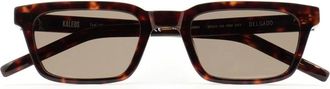 Kaleos Sunglasses, female, Brown, Size: 52 MM Delgado 002 Sunglasses