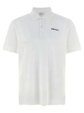 Alexander McQueen Logo Embroidery Polo Shirt