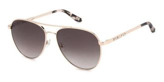 Juicy Couture JU 643/G/S Asian Fit DDB/HA Womens Sunglasses Gold Size 59