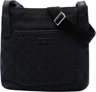 Gucci Borsa a tracolla Pre-owned in tela - - Pre-owned - Donna - Nero - ONE SIZE
