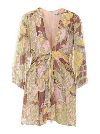 Rixo Rixo multicolor clove dress