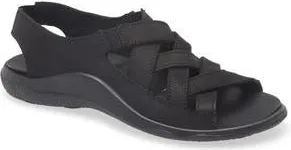 Romika Rouen Slingback Sandal in Black at Nordstrom Rack, Size 10-10.5Us / 41Eu