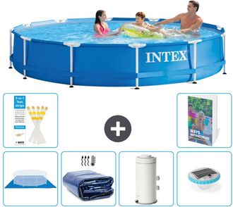 Intex Piscina Con Estructura Redonda - 366x76 Cm - 7-piezas S98