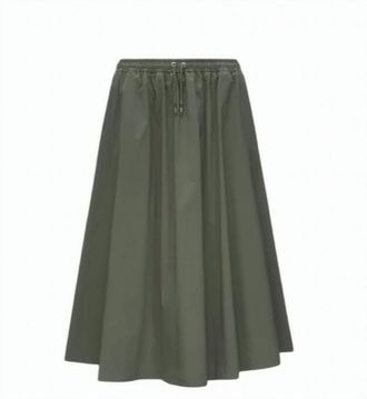 K-Way Mosella Stretch Poplin Long Skirt