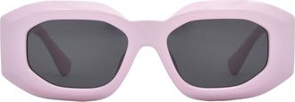 Versace Dark Grey Irregular Mens Sunglasses VE4425U 544087 53