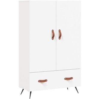vidaXL Highboard White 69.5x31x115 cm Engineered Wood Vidaxl