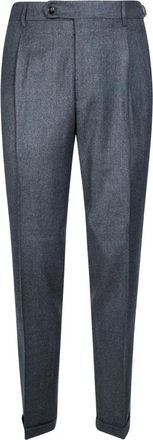Berwich Retrolong Broek - Heren - Nette broeken - Grijs - XL - Wol - Broeken