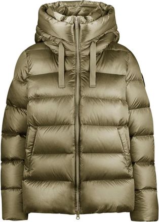 Bomboogie Piumino in Nylon Cir&eacute; - - Jackets - Donna - Verde - S