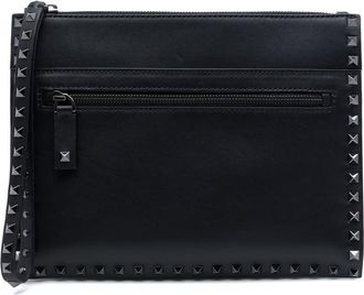Valentino Pre-owned Valentino Leather Rockstud Untitled Wristlet Clutch Ladies 6Y133RG3XUGCFI2H
