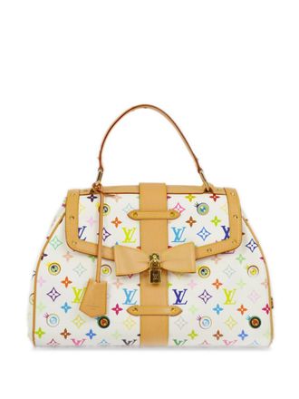 Louis Vuitton Borsa a mano Sac Retro GM x Takashi Murakami Pre-owned 2003 - Bianco