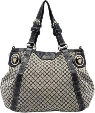 Gucci Pre-owned Handbags, female, Multicolor, Size: ONE SIZE Pre-owned Diamante Satchel