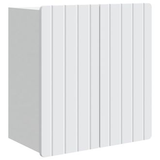 vidaXL Armario De Pared Blanco 59 X 31 X 64 Cm Madera De Ingenier&iacute;a Vidaxl