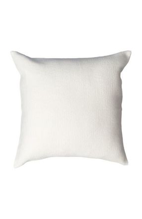 VOZ Solid Cotton Euro Pillow in Ivory at Nordstrom