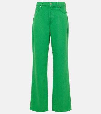 7 For All Mankind Tess high-rise straight jeans