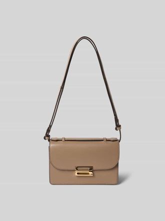 Victoria Beckham Shoulder Bag aus echtem Leder in Beige, Gr&ouml;&szlig;e 1