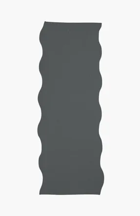 Bala Wavy Mat Towel in Charcoal at Nordstrom