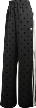 adidas (WMNS) adidas Satin Polka Dots Wide Leg Pant Asia Sizing Black KV1169