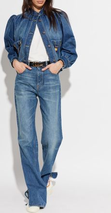 Chlo&eacute; Denim Jacket, Womens, Blue