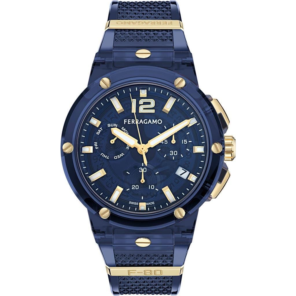 Ferragamo Edge Chronograph Quartz Black Dial Mens Watch  display picture 1