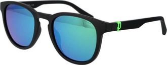 Police Plastic Rectangular Frame Zonnebrillen - Heren - Zonnebrillen - Zwart - ONE Size - Accessoires