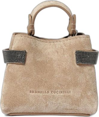 Brunello Cucinelli Borsa Micro Essence - Bags - Mujer - Marr&oacute;n - ONE SIZE