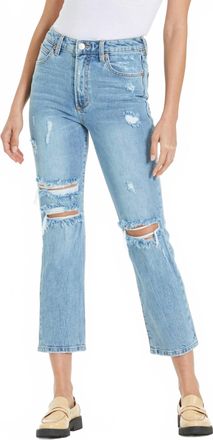 Dear John Denim Frankie Straight Leg Jeans In Everglades