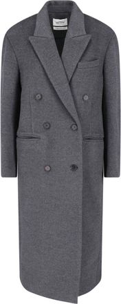 Low Classic Cappotto Doppiopetto In Lana E Cashmere