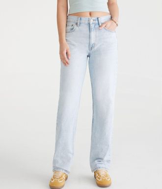 A&eacute;ropostale High-Rise Baggy Jean
