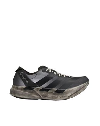Yohji Yamamoto Aerodynamic Black Sneakers with Lightweight Structure and Innovative Midsole