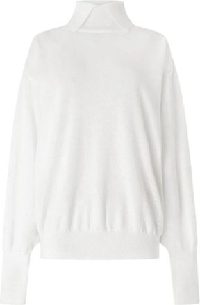 Genny Sweaters - Dames - Cashmere truien - Wit - XS - Kasjmier - Truien & Vesten