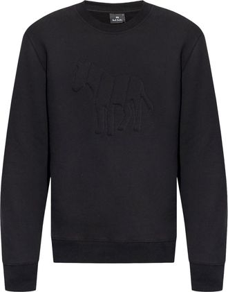 Paul Smith Zebra sweatshirt - men - Cotton - S - Black