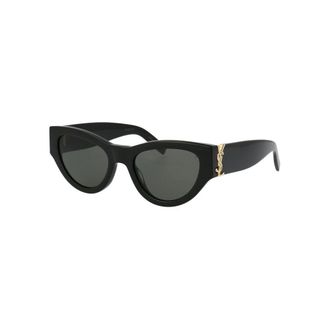 Saint Laurent Sunglasses, female, Black, Size: 53 MM SL M94 Sunglasses