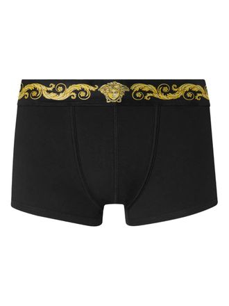 Versace Medusa-motif elastic-waistband boxers - Black