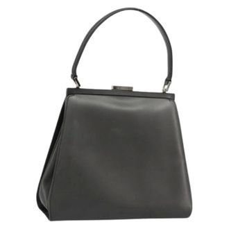 Gucci Pre-owned Handbags, female, Black, Size: ONE SIZE Pre-owned Vintage Hand Bag