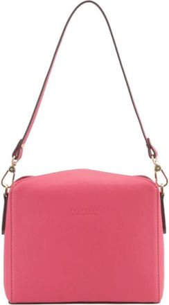 Pourchet Cassetta - Dames - Schoudertassen - Roze - ONE Size - Leer - Tassen