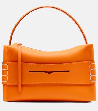 J.W.Anderson Loafer leather top-handle bag