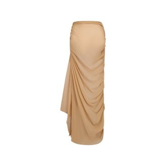 Giuseppe Di Morabito Maxi Skirts, female, Beige, Size: XS Gonna/Skirt
