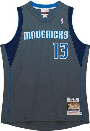 Mitchell & Ness x NBA Dallas Mavericks 2003-04 Jersey Steve Nash 13 AJY45692-DMA03SNAGREY