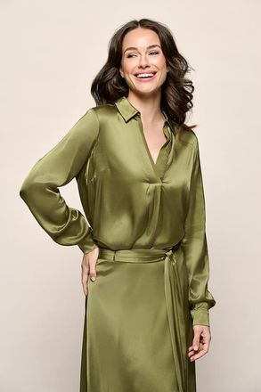 Mart Visser Ezra Blouse Olijfgroen