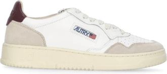 Autry Medalist Low Sneakers - Heren - Sneakers - Wit - 40 EU - Leer - Schoenen