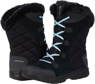 Columbia Ice Maiden II 1554172-010 Black Oxygen Winter Boots ZAP866
