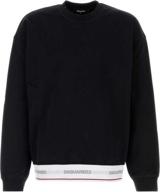 Dsquared2 Black Oversized Sweatshirt