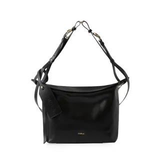Furla Logo-plaque Leather Shoulder Bag