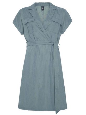 Protest Strandkleid PROTEST Kleid NXGARRETI, Damen, Gr. XS, EURO, gr&uuml;n (glass bottlegr&uuml;n), Obermaterial: 100% Polyester PES., Kleider Strandkleid