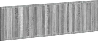 vidaXL Cabecero Montada En La Pared Ede Sonoma Gris Vidaxl