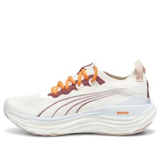 Puma (WMNS) PUMA ForeverRun Nitro x lemlem Warm White Team Regal Red 309792-02