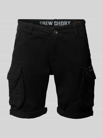Alpha Industries Alpha Industries Shorts mit Cargotaschen Modell CREW SHORT in Black, Gr&ouml;&szlig;e 29